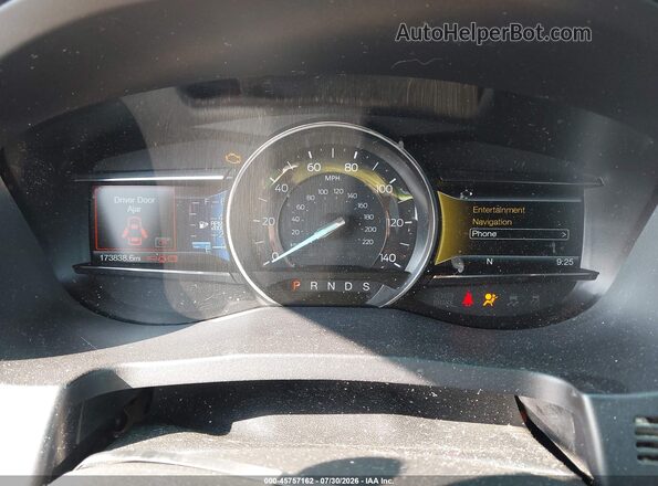 1FM5K8D87HGC47531 2017 FORD EXPLORER Черный Вид задних сидений