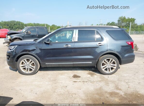 1FM5K8D87HGC47531 2017 FORD EXPLORER Черный Панорамный вид салона 360°