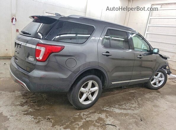 1FM5K8D87HGD02110 2017 FORD EXPLORER Gray უკანა მარჯვენა