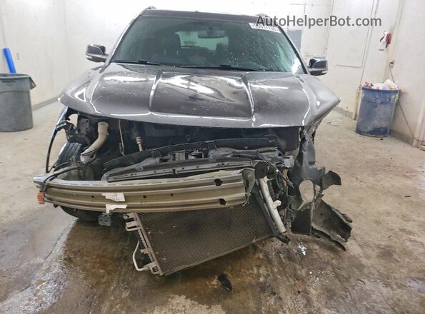 1FM5K8D87HGD02110 2017 FORD EXPLORER Gray წინა ხედი