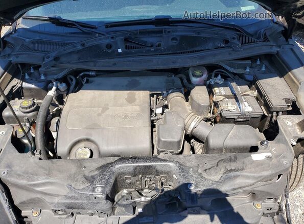 1FM5K8D87HGD36497 2017 FORD EXPLORER Black Vista del compartimento del motor