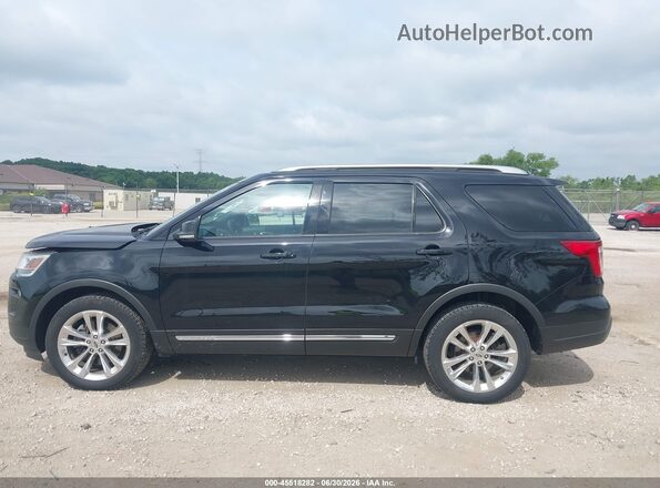 1FM5K8D87JGA91383 2018 FORD EXPLORER Black Vista interior de 360 grados