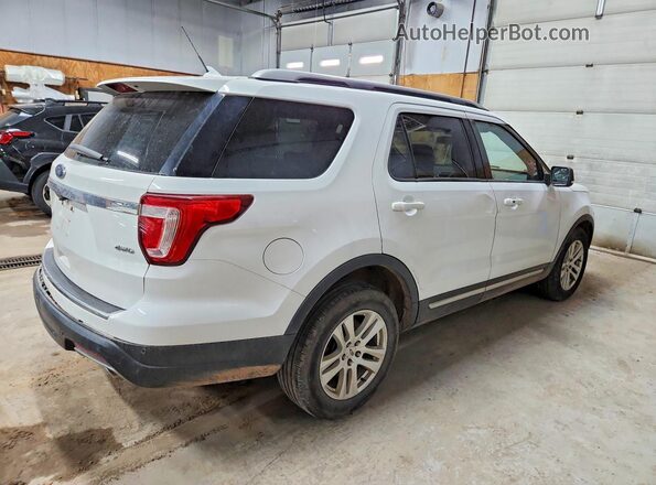 1FM5K8D87JGC04622 2018 FORD EXPLORER White Rear right