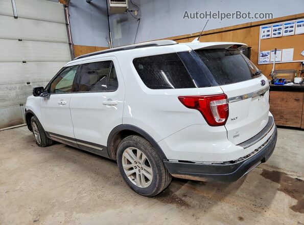 1FM5K8D87JGC04622 2018 FORD EXPLORER White Rear left