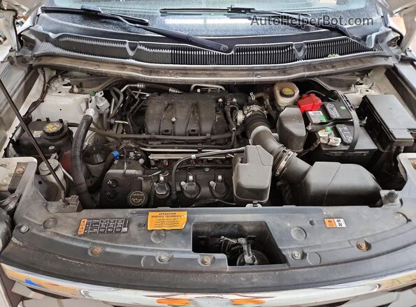 1FM5K8D87JGC04622 2018 FORD EXPLORER White Engine compartment view