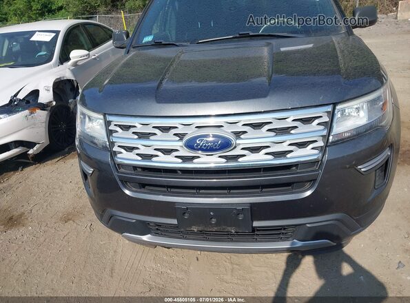 1FM5K8D87KGA66730 2019 FORD EXPLORER Gray Widok zestawu wskaźników