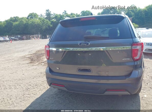 1FM5K8D87KGA66730 2019 FORD EXPLORER Gray 