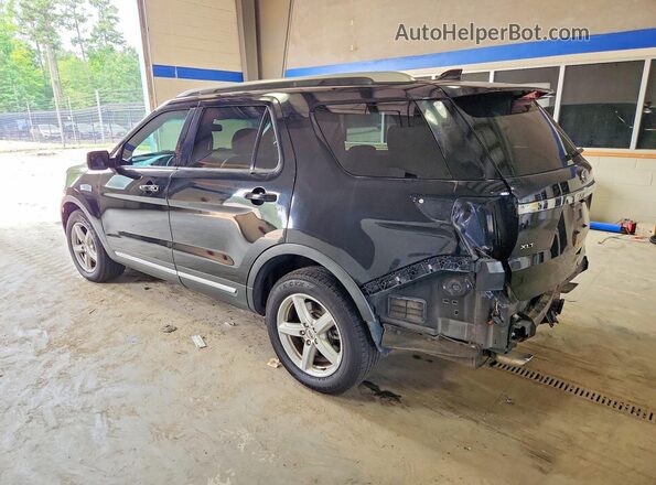 1FM5K8D88GGA31685 2016 FORD EXPLORER Black Tył lewy