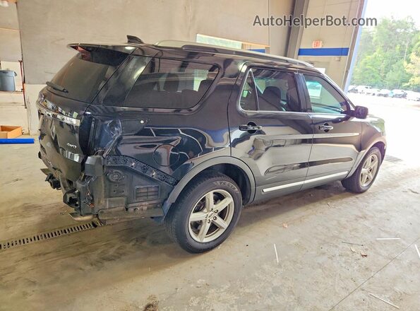 1FM5K8D88GGA31685 2016 FORD EXPLORER Black Tył prawy