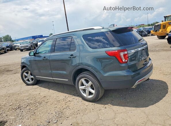 1FM5K8D88GGC95862 2016 FORD EXPLORER Green Tył lewy