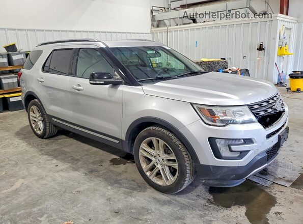1FM5K8D88GGD18069 2016 FORD EXPLORER Silver Առջևի աջ