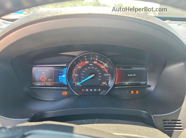 1FM5K8D88HGA02804 2017 FORD EXPLORER Gray Instrument cluster view