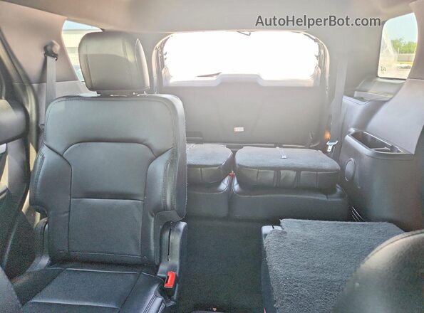 1FM5K8D88HGA02804 2017 FORD EXPLORER Gray Rear seats view