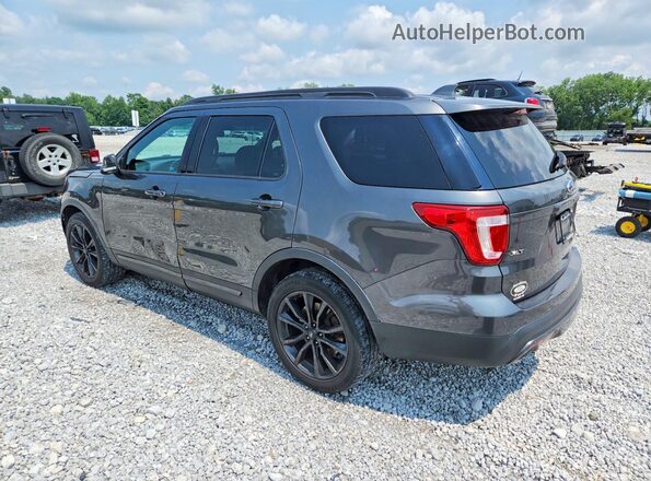 1FM5K8D88HGA09087 2017 FORD EXPLORER Серый Задняя левая четверть