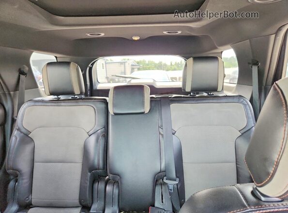 1FM5K8D88HGA09087 2017 FORD EXPLORER Серый Вид задних сидений