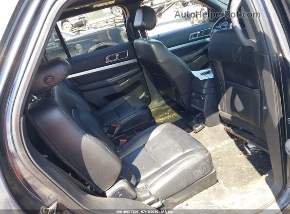 1FM5K8D88HGC46176 2017 FORD EXPLORER Black VIN კოდის სტიკერის ხედი