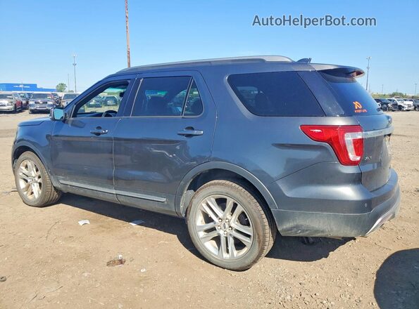1FM5K8D88HGC89173 2017 FORD EXPLORER Gray უკანა მარცხენა