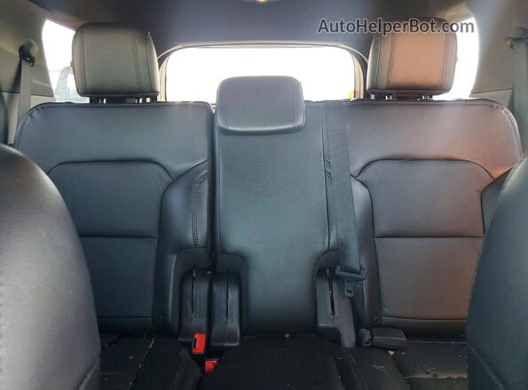 1FM5K8D88HGC89173 2017 FORD EXPLORER Gray უკანა სავარძლების ხედი