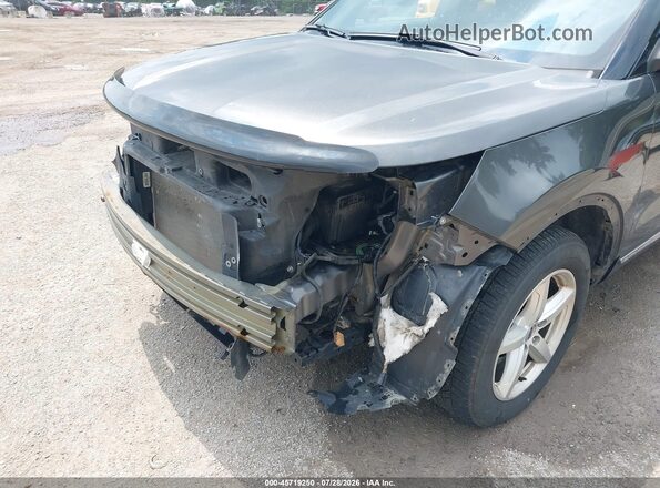 1FM5K8D88HGD01161 2017 FORD EXPLORER Silver Դիմացի տեսք