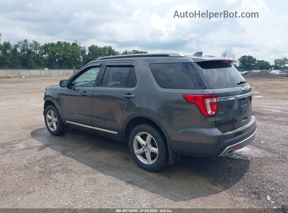 1FM5K8D88HGD01161 2017 FORD EXPLORER Silver Հետևի ձախ