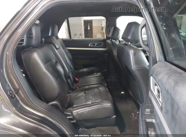 1FM5K8D88HGD47525 2017 FORD EXPLORER Gray Widok naklejki z numerem VIN