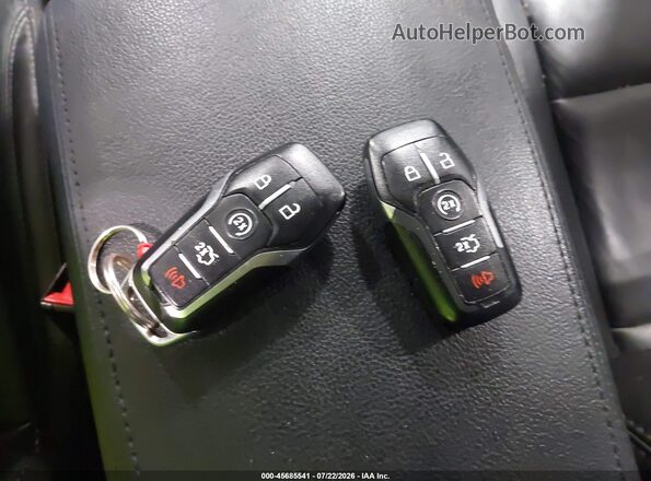 1FM5K8D88HGD47525 2017 FORD EXPLORER Gray Widok deski rozdzielczej