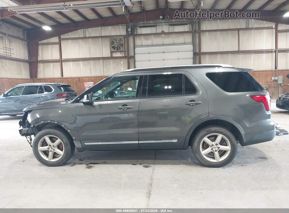 1FM5K8D88HGD47525 2017 FORD EXPLORER Gray 