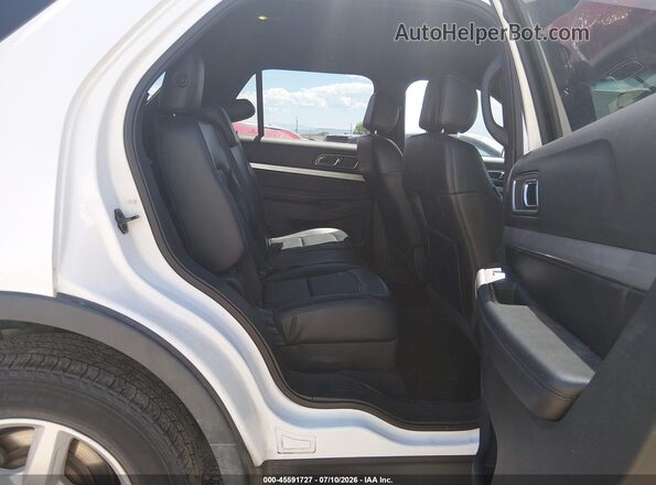 1FM5K8D88HGD51140 2017 FORD EXPLORER White Вид наклейки з VIN-кодом
