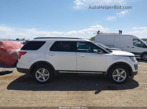 1FM5K8D88HGD51140 2017 FORD EXPLORER White Панорамний вид салону 360°