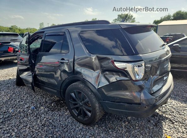 1FM5K8D88JGA25294 2018 FORD EXPLORER Charcoal Задня ліва чверть