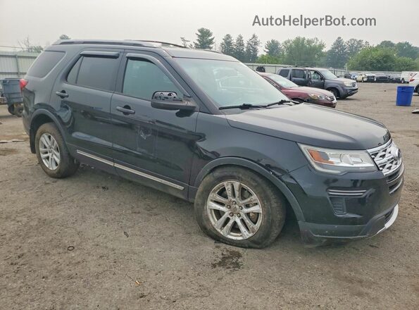 1FM5K8D88JGC79653 2018 FORD EXPLORER Black Առջևի աջ
