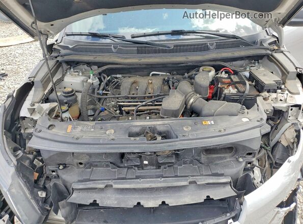 1FM5K8D88JGC92547 2018 FORD EXPLORER Silver Engine compartment view