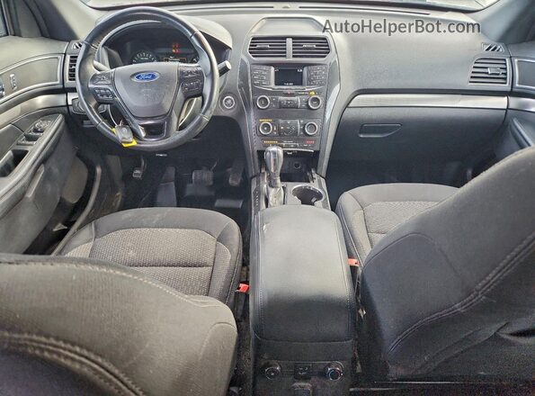 1FM5K8D88KGA34806 2019 FORD EXPLORER Gray Առջևի վահանակի տեսք