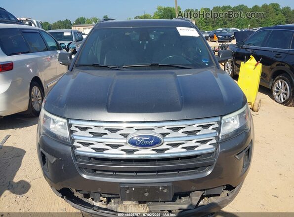 1FM5K8D88KGA49788 2019 FORD EXPLORER Gray Vista del cuadro de instrumentos