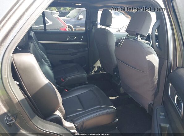 1FM5K8D88KGA49788 2019 FORD EXPLORER Gray Vista de la etiqueta del VIN