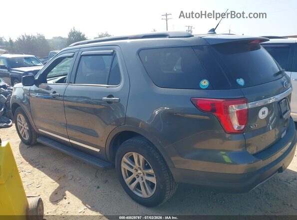 1FM5K8D88KGA49788 2019 FORD EXPLORER Gray Vista interior de 360 grados