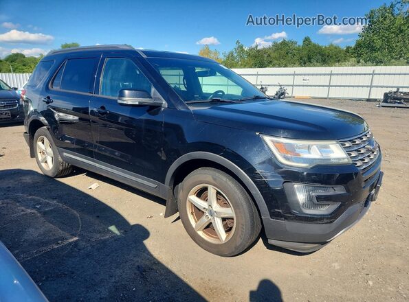 1FM5K8D89GGA31517 2016 FORD EXPLORER Black წინა მარჯვენა