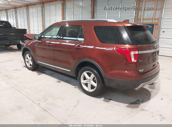 1FM5K8D89GGA94584 2016 FORD EXPLORER Orange Tył lewy