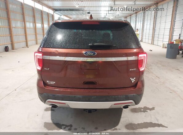 1FM5K8D89GGA94584 2016 FORD EXPLORER Orange 