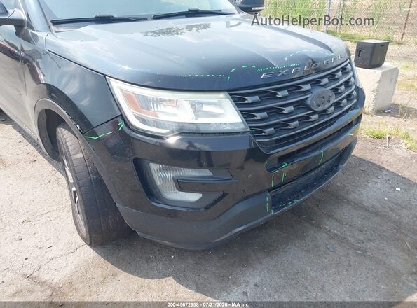 1FM5K8D89HGA10071 2017 FORD EXPLORER Black 