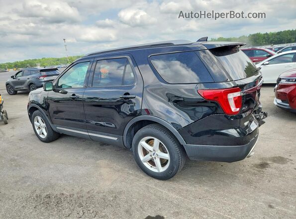1FM5K8D89HGA19787 2017 FORD EXPLORER Black უკანა მარცხენა