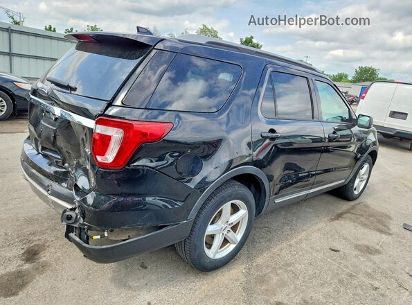 1FM5K8D89HGA19787 2017 FORD EXPLORER Black უკანა მარჯვენა