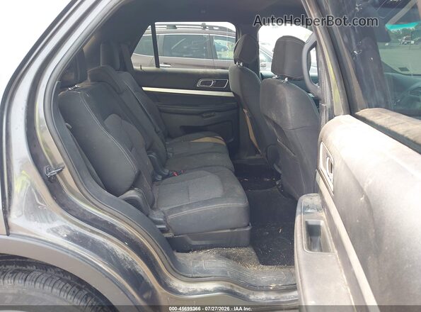 1FM5K8D89HGA66530 2017 FORD EXPLORER Gray VIN sticker view