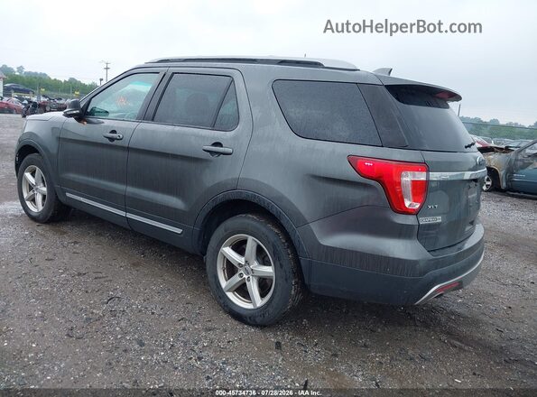 1FM5K8D89HGA73025 2017 FORD EXPLORER Gray უკანა მარცხენა