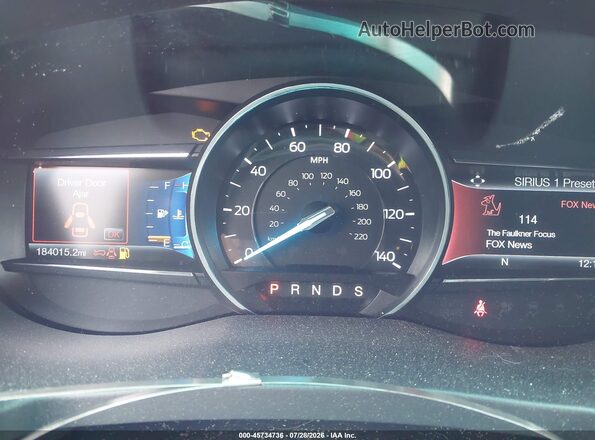 1FM5K8D89HGA73025 2017 FORD EXPLORER Gray უკანა სავარძლების ხედი