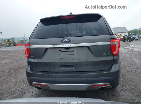 1FM5K8D89HGA73025 2017 FORD EXPLORER Gray 