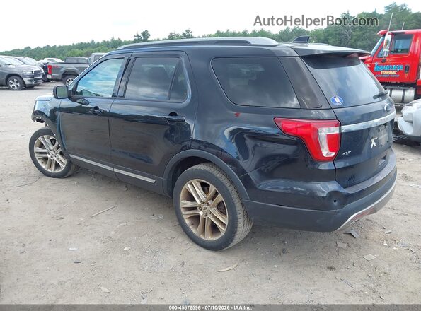 1FM5K8D89HGB36799 2017 FORD EXPLORER Black უკანა მარცხენა