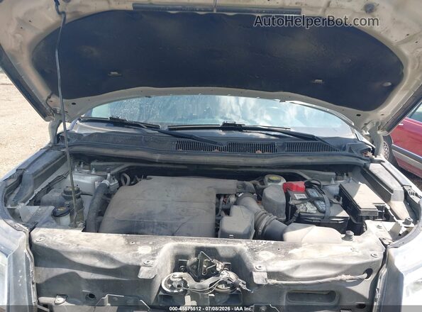 1FM5K8D89HGD18566 2017 FORD EXPLORER Silver Rear view