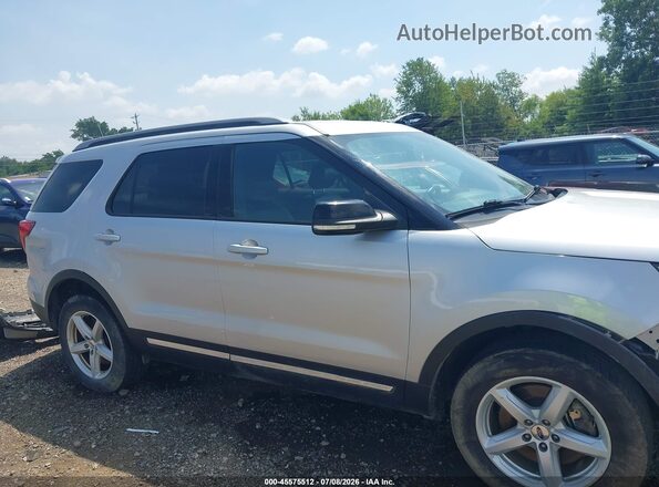 1FM5K8D89HGD18566 2017 FORD EXPLORER Silver 360 interior view