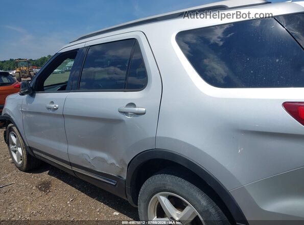 1FM5K8D89HGD18566 2017 FORD EXPLORER Silver 
